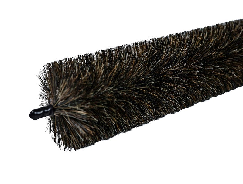 KONEX Flexi-Clean Pro Horsehair Lint Brush | Dryer Lint Trap | Refrigerator Coil Cleaning | Vent Cleaner - 33 Inch Long (85cm) - Image 2